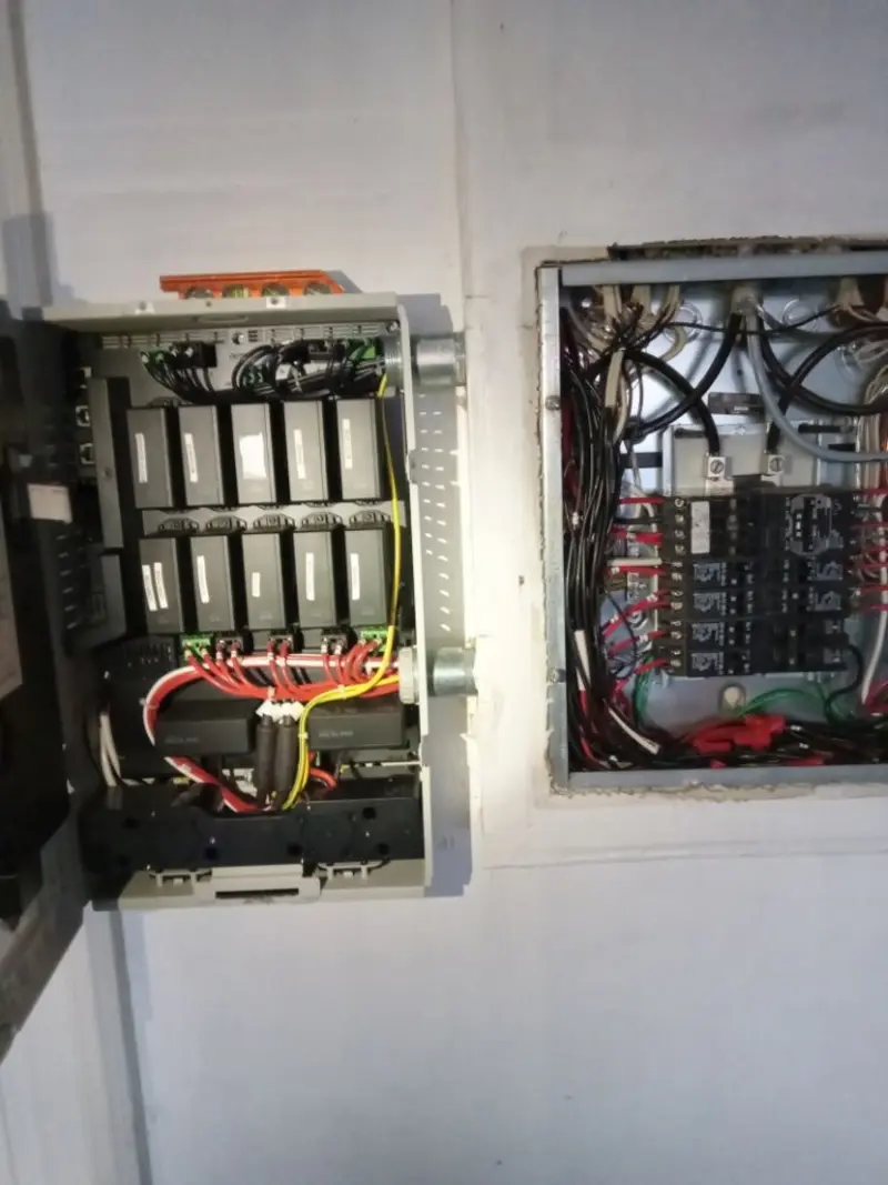 Electrical panel upgrade completed for Electrical Inspection in Jay